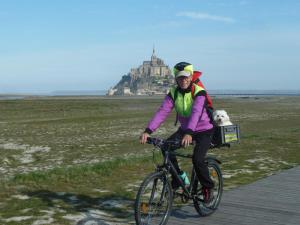 faire du vélo au mont st michel - Les Bruyères du Mont